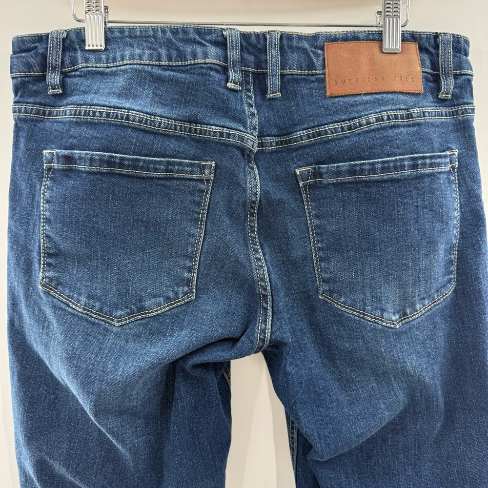 American Tall Men’s Carman Tapered Everyday Medium Wash Jeans Long Length 34 - Picture 10 of 15